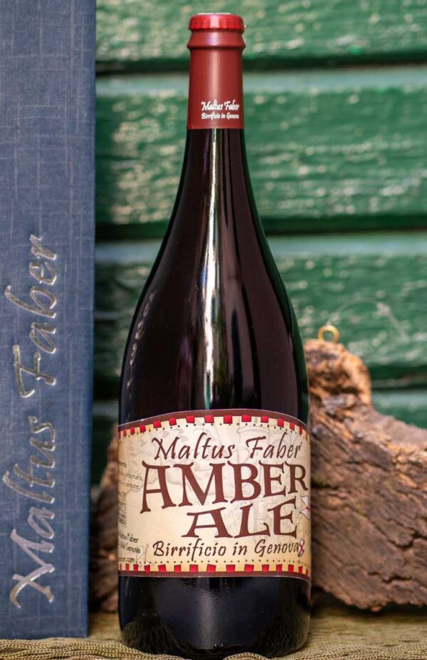 Maltus faber - birra Amber Ale 75 cl