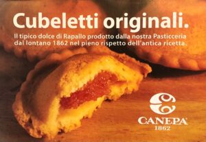 Cubeletto ligure il dolcetto della memoria - Pasticceria Canepa Rapallo